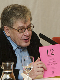 Jos� Emilio Pacheco en la Residencia de Estudiantes en 2006